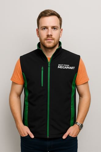 Chaleco uniforme restaurante
